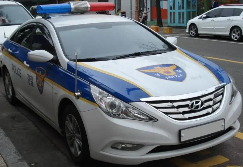 Хендай саниафе полиция