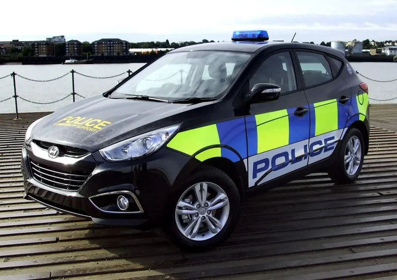 Hyundai ix35 полиция