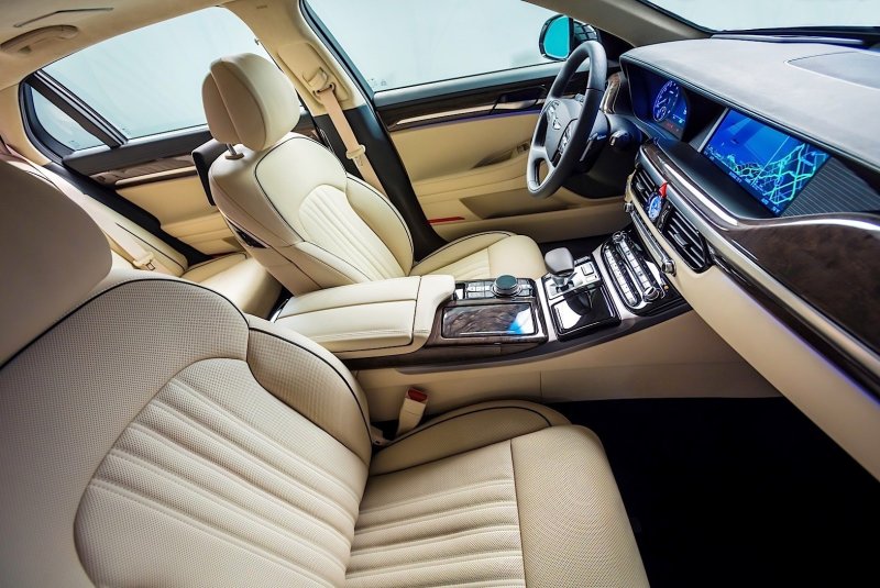 Genesis g90 салон