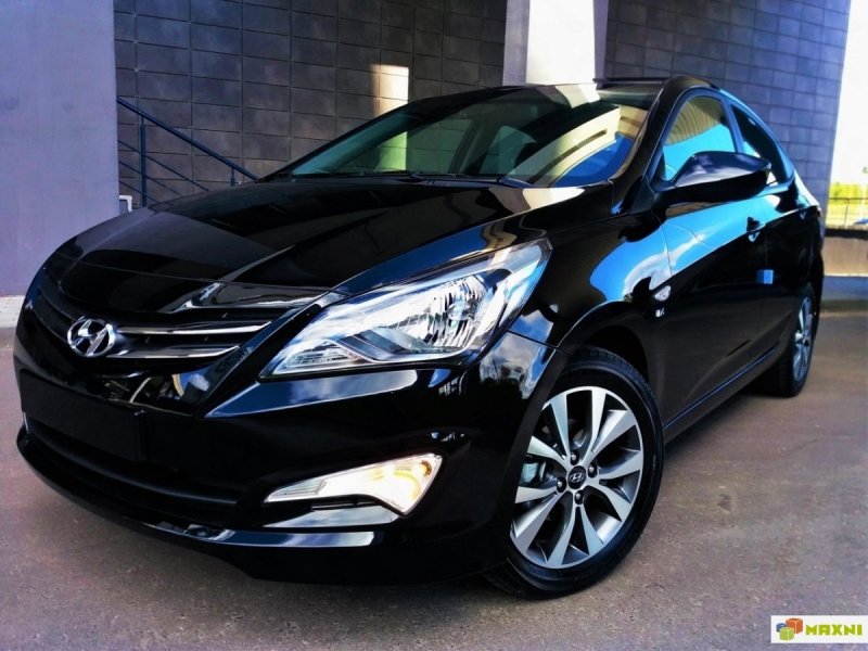 Hyundai Solaris 2015 синий