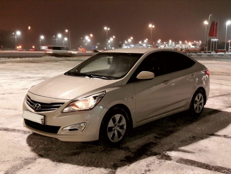 Hyundai Solaris 2014 Рестайлинг