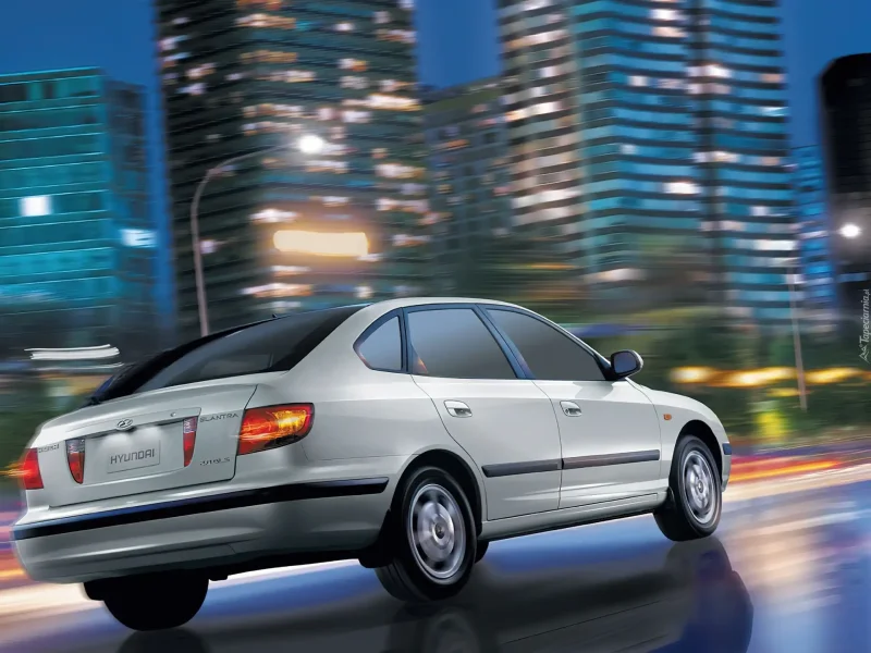 Hyundai Elantra 2001 года приборы