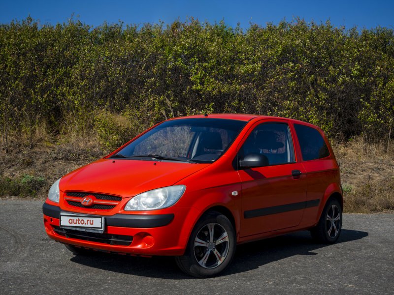 Hyundai Getz Red