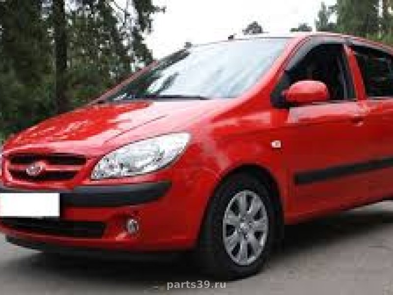 Hyundai Getz 2008 красный