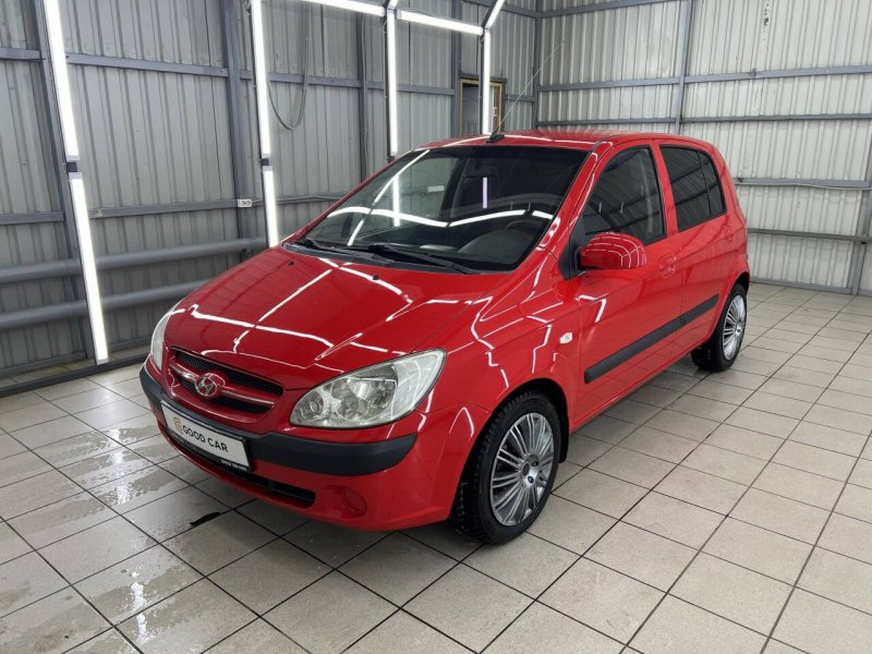 Х372су60 Хендай Гетц красный