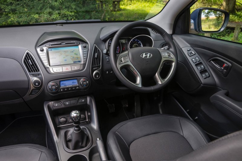Hyundai ix35 внутри салона