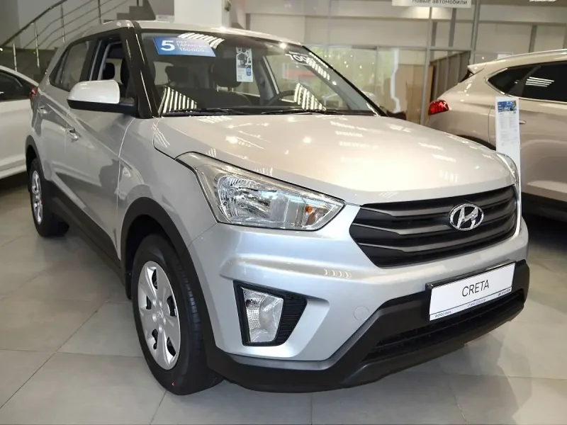 Hyundai Creta серебристый