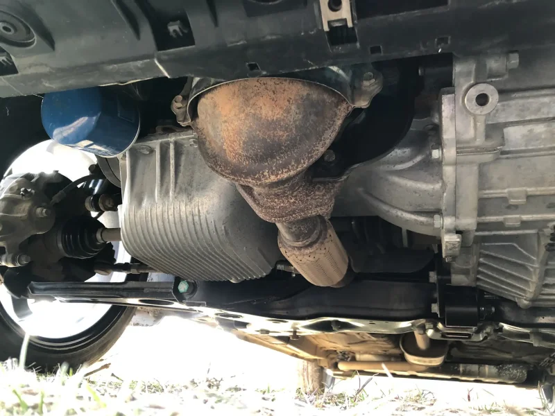 Хендай ай10 днище