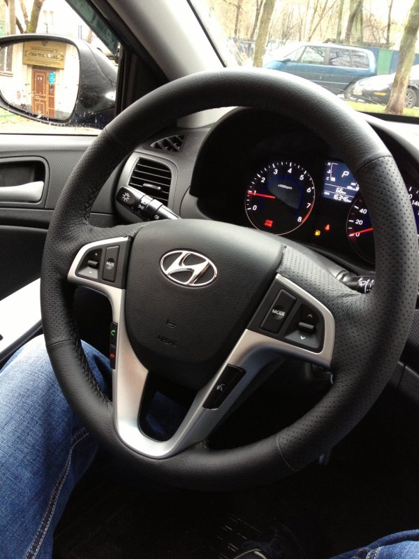 Рулевое колесо на Hyundai ix35