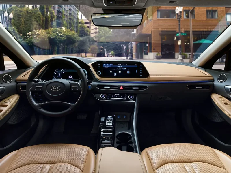 Hyundai Sonata 2021 интерьер