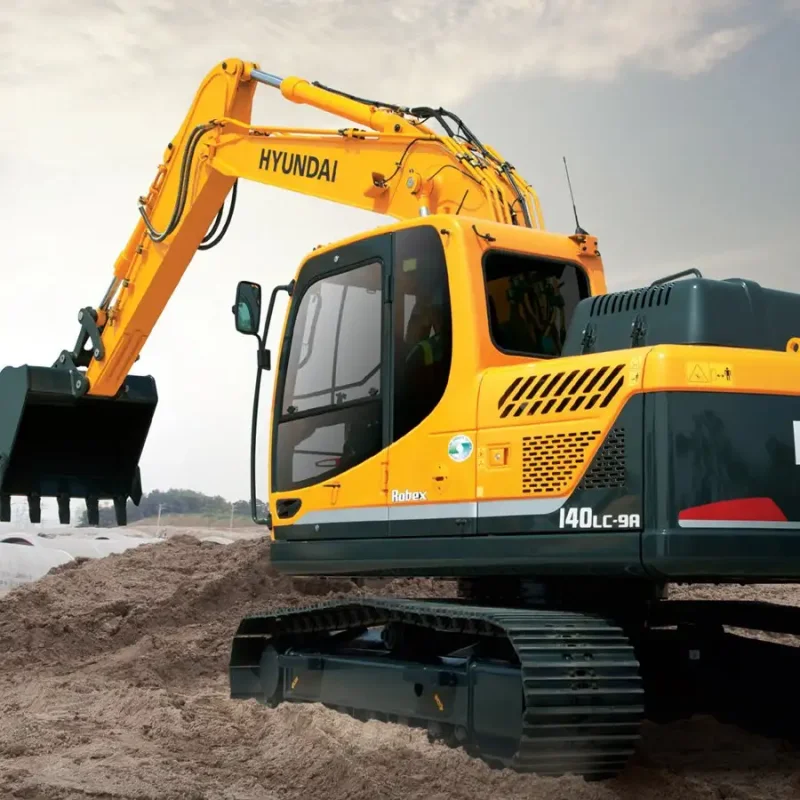 Экскаватор колесный Hyundai r140w