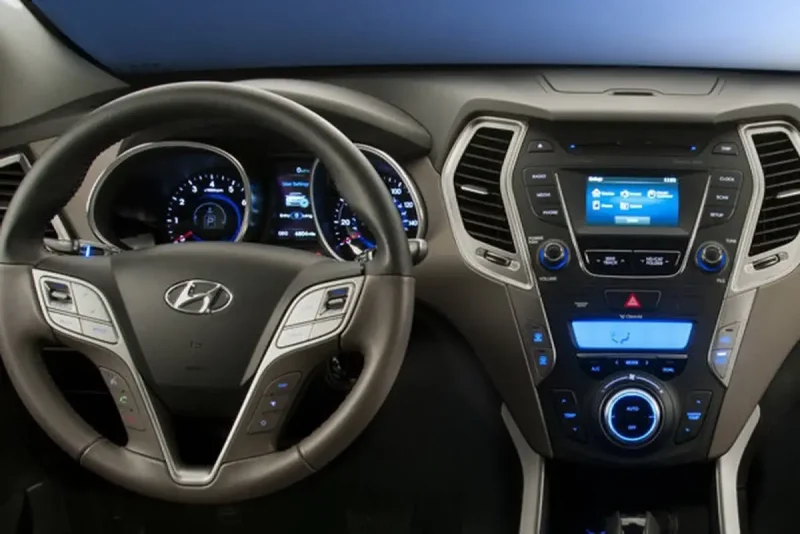 Hyundai Santa Fe 2013 панель