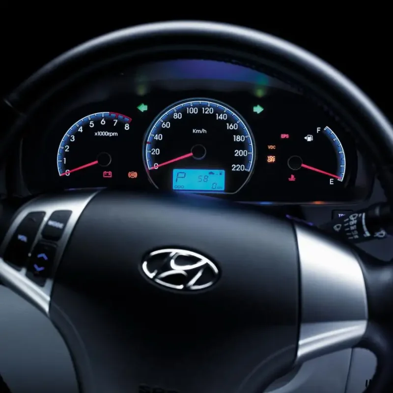 Hyundai ix35 приборная панель