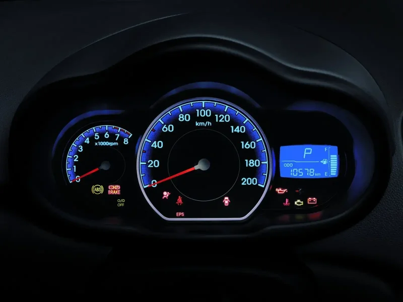 Hyundai i10 приборная панель