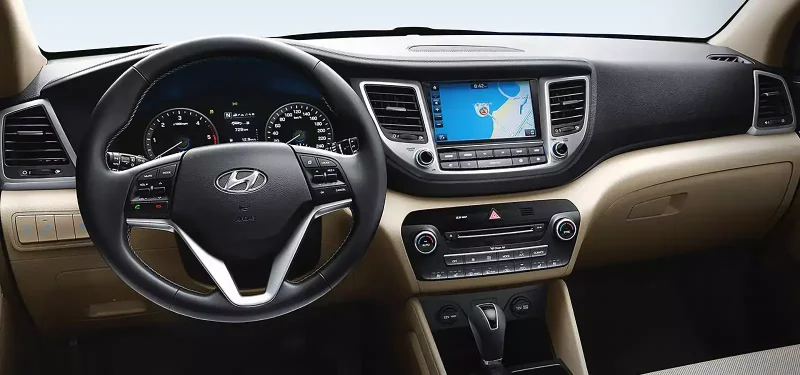 Hyundai Tucson 2017 салон
