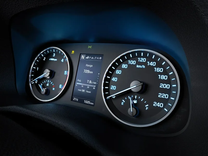 Приборная панель Hyundai Tucson