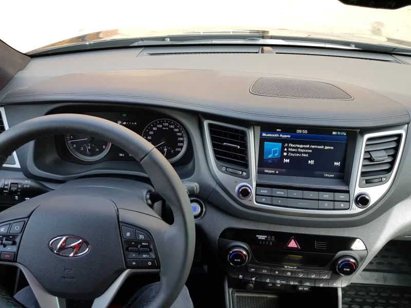 Hyundai Tucson 2016 приборная панель