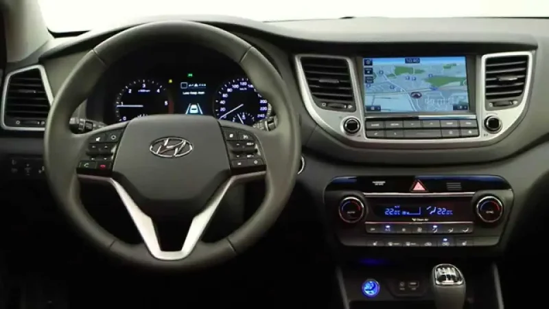 Hyundai Tucson 2017 салон