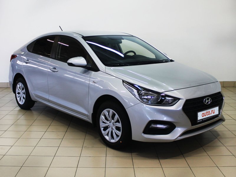 Hyundai Solaris II 2019 белый