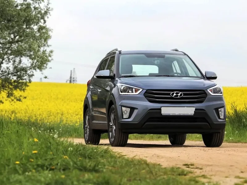 Hyundai Creta синий