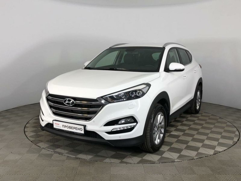 Hyundai Tucson 2020 белый