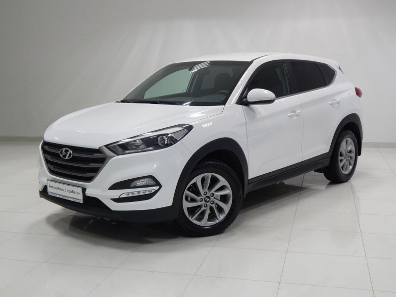 Hyundai Tucson 2017 белый
