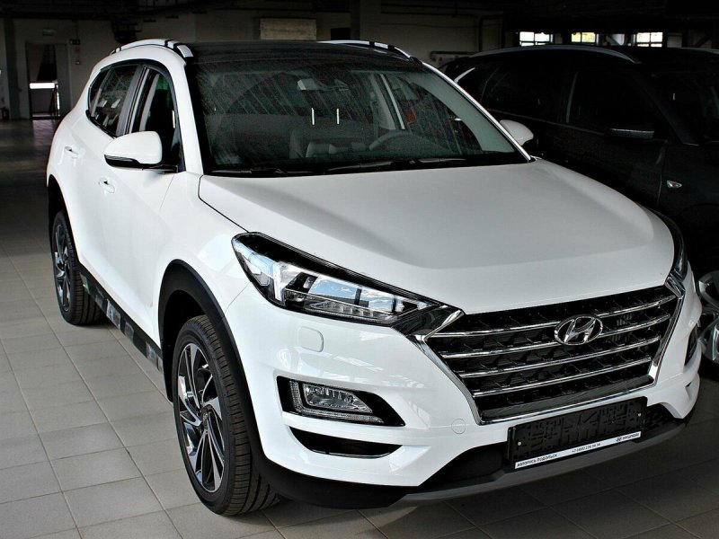 Hyundai Tucson 2019 белый