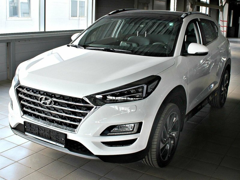 Hyundai Tucson 2020 белый