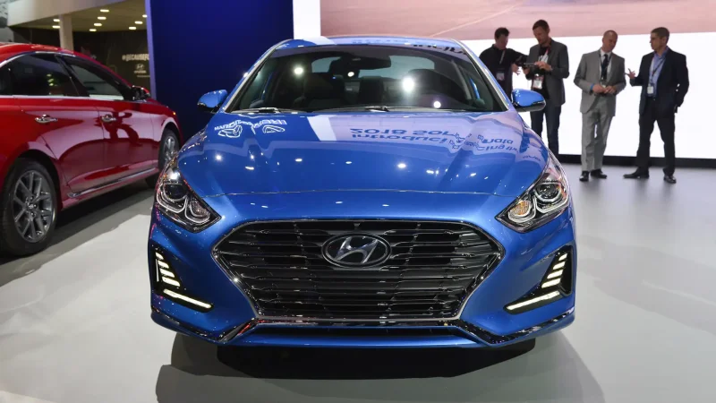 Hyundai Sonata 2018 зад
