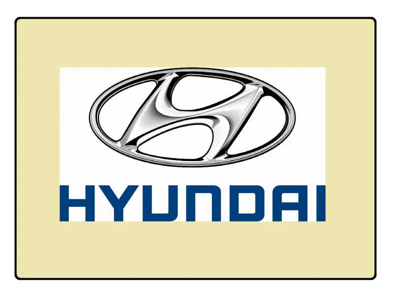 Hyundai логотип вектор