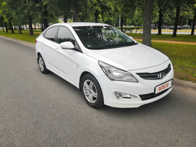 Hyundai Solaris 2014 серый