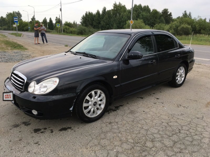 Hyundai Sonata 2007 чёрный