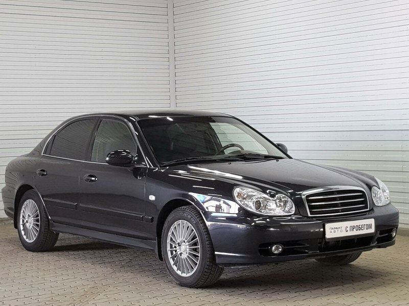 Hyundai Sonata 2007 чёрный