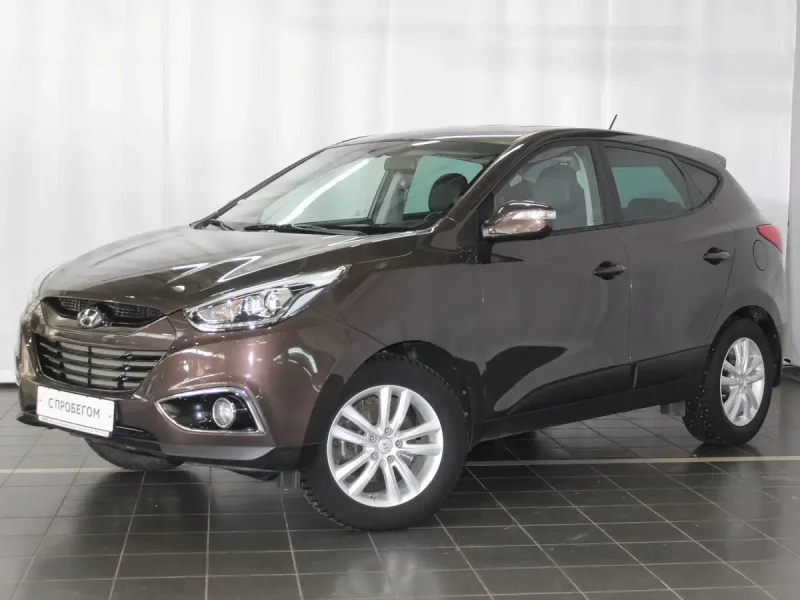 Ix35 Hyundai 2014 коричневый