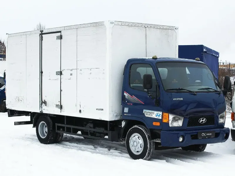 Hyundai hd78 изотермический фургон