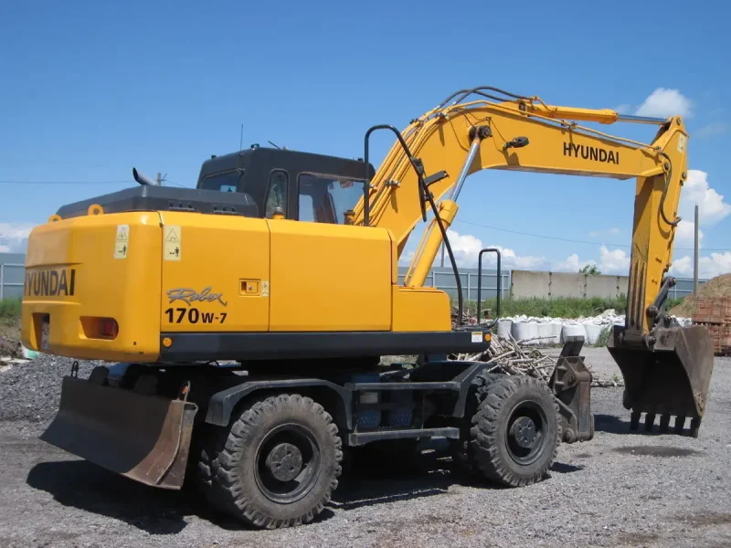 Экскаватор колесный Hyundai 170 w7