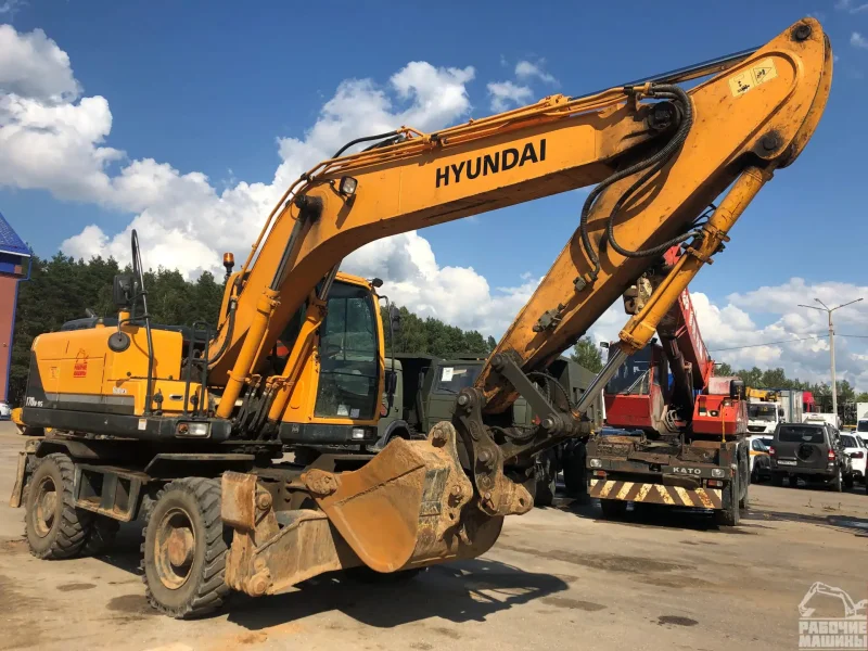 Колесный экскаватор Hyundai r170