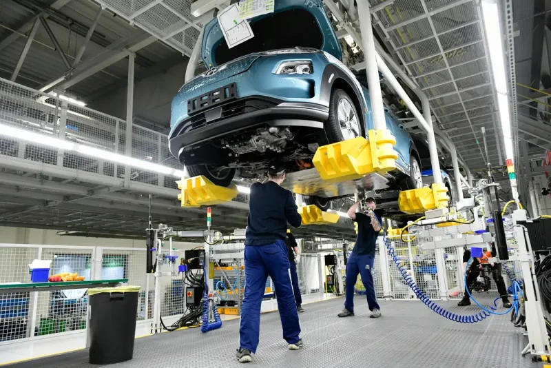 Hyundai Motor завод в Санкт-Петербурге