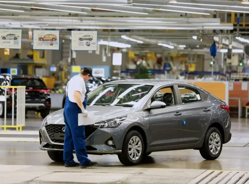 Завод Hyundai в Петербурге