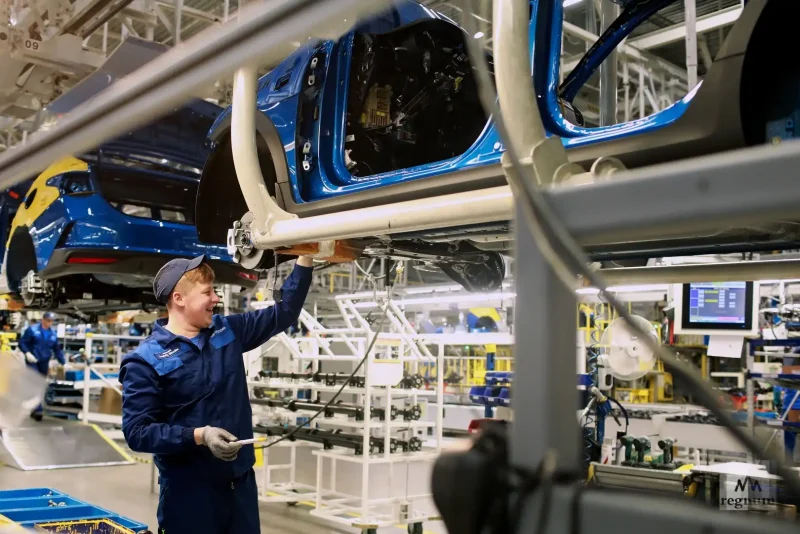 Завод Hyundai в Санкт-Петербурге