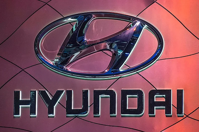 Красивый логотип Hyundai