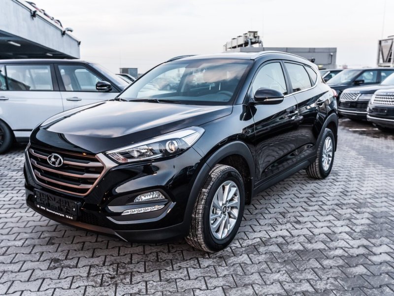 Hyundai Tucson 2018 черный