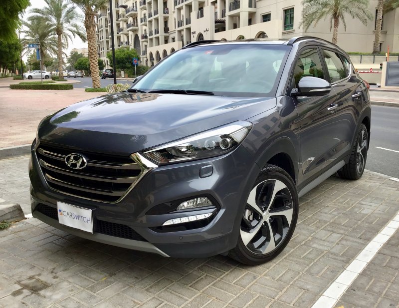 Hyundai Tucson 2018 белый