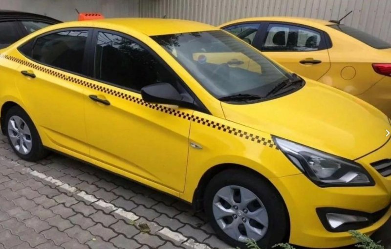 Hyundai Solaris таксопарк