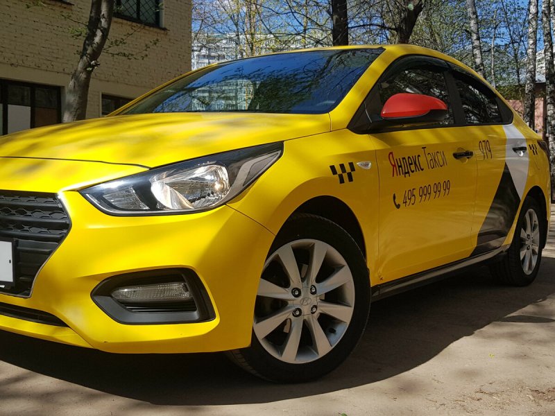 Hyundai Solaris таксопарк