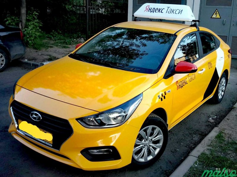 Hyundai Solaris таксопарк