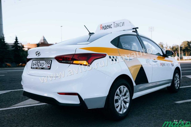 Hyundai Solaris 2021 такси