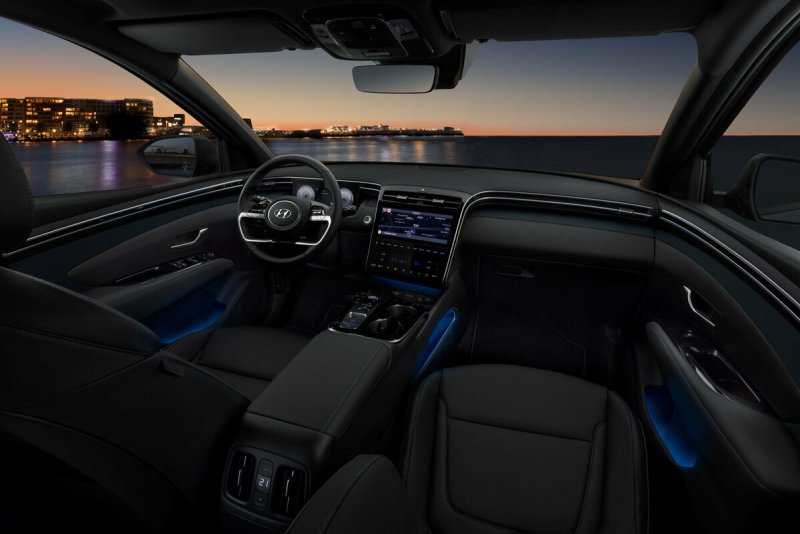 Hyundai Tucson 2021 интерьер