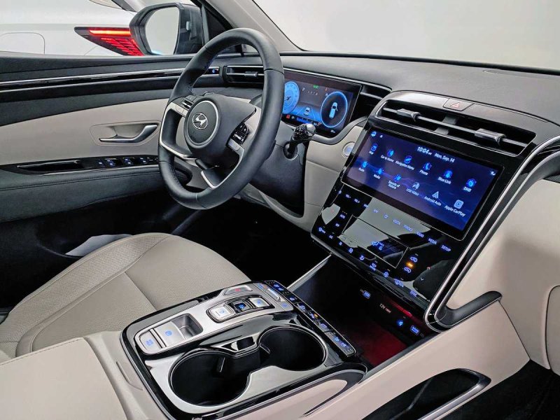 Hyundai Tucson 2021 интерьер
