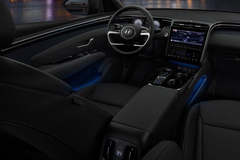 Hyundai Tucson 2021 интерьер